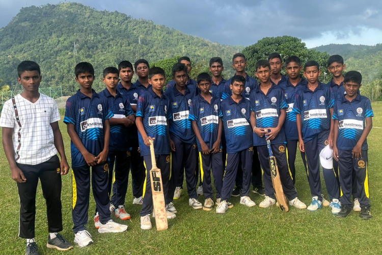 CDI sponsors the Galewela Central Collage Under-16 Cricket Team to encourage future champions.